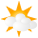 Partly cloudy