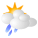 Rain showers